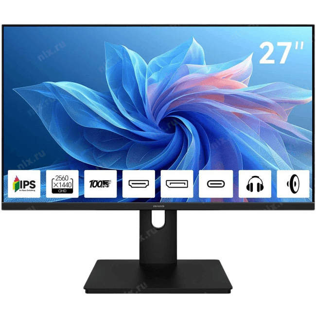 27" ЖК монитор AIWA MQ271A  (LCD,  2560x1440,  HDMI, DP)