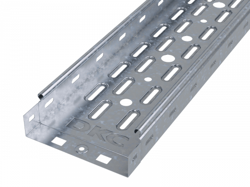 Лоток листовой перфор. DKC 35263 (ШxВxД) 150x50x3000 мм, толщ. 0,7 мм, сталь оцинк. по  Сендзимиру, "S5 Combitech"