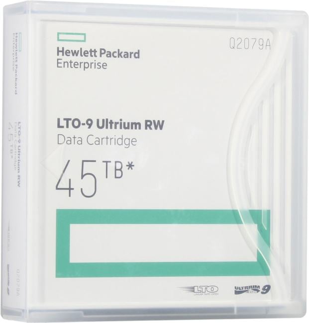 Ленточный картридж HPE <Q2079A>  LTO-9  Ultrium  RW 45TB