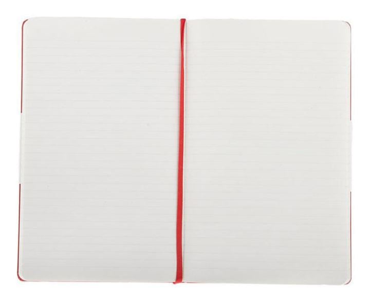 Блокнот Moleskine CLASSIC QP060R Large 130х210мм 240стр.  линейка  твердая  обложка красный