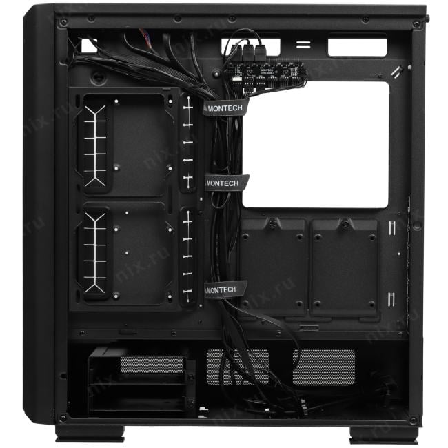 Miditower Montech <SKY TWO GX Black>  E-ATX без БП