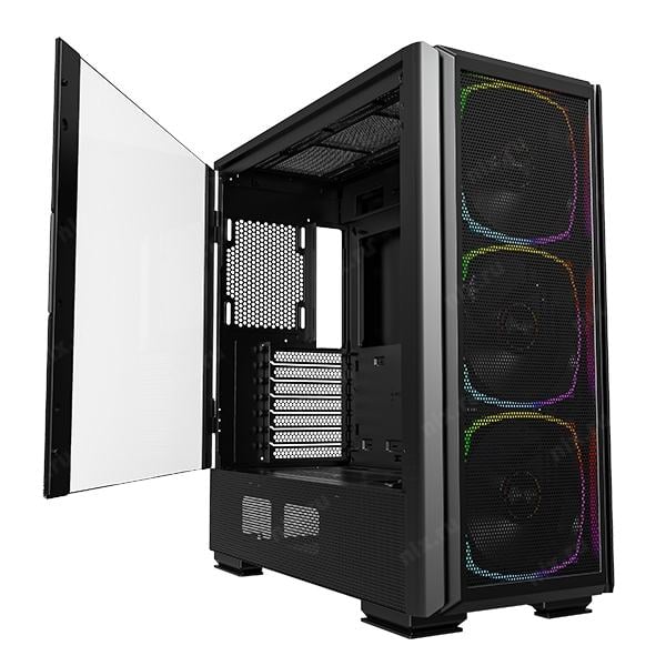Miditower Montech <SKY TWO GX Black>  E-ATX без БП