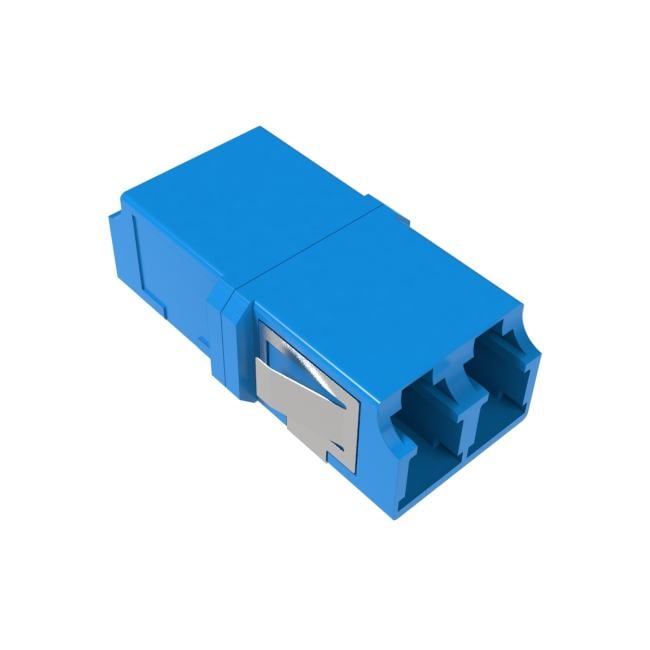 Адаптер проходной DKC RNFA9UDLC, LC/UPC-Duplex, OS2, синий