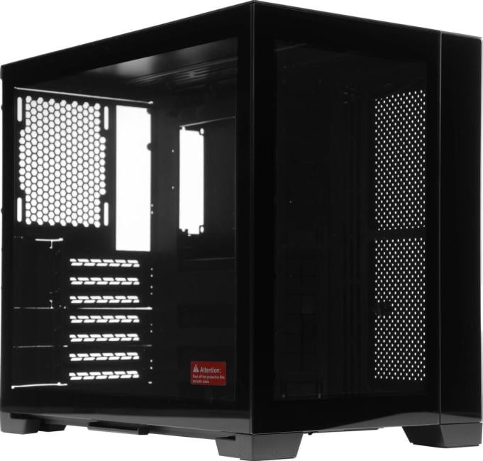 Lian Li O11 Dynamic Mini Black (G99.O11DMI-X.00) (E-ATX, без БП,  2хUSB3.0, с окном)