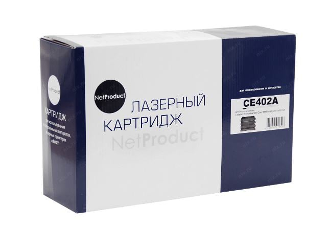 Картридж NetProduct (N-CE402A) для HP LJ Enterprise 500  color  M551n/M575dn,  Y, 6K