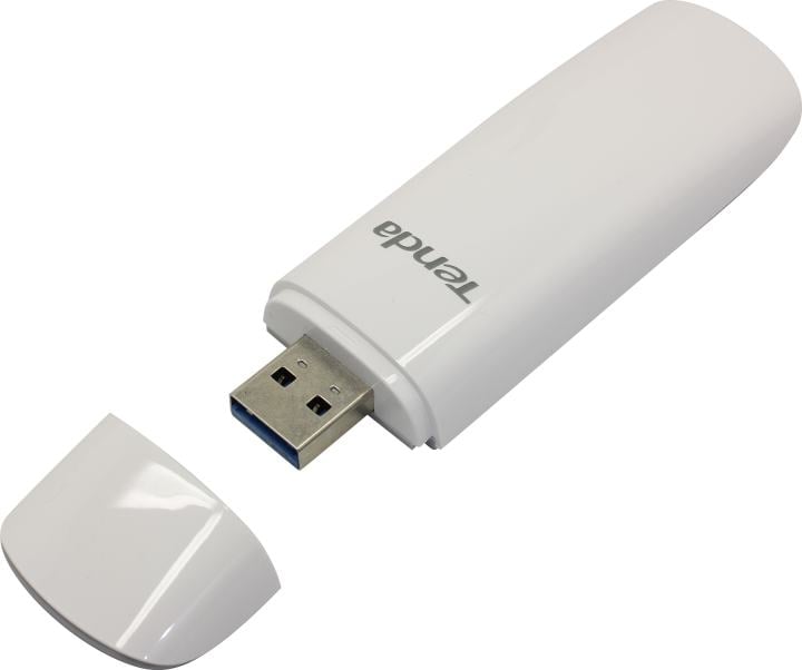 Адаптер беспроводной связи (Wi-Fi) Tenda U18 Двухдиапазонный Wi-Fi адаптер AX1800 Wi-Fi 6 2,4/5 ГГц, до 1,78 Гбит/с, внутренняя антенна, передатчик 20 dBm bp (U18 плохая упаковка)