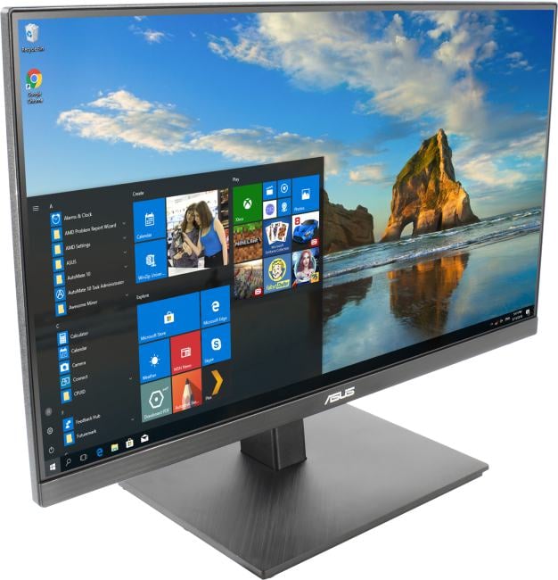 23.8" ЖК монитор ASUS VA24EQSB BK с поворотом экрана (LCD, 1920x1080, D-Sub, HDMI, DP,  USB3.2  Hub)