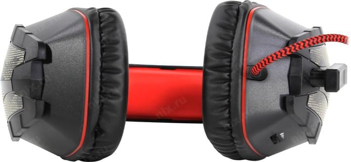 Наушники с микрофоном QUMO Protector GHS 0015 (шнур 2м, с регулятором  громкости,  USB)