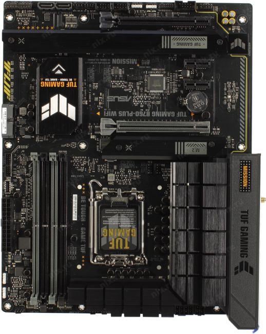 ASUS TUF GAMING B760-PLUS WIFI (RTL) LGA1700 <B760> 2xPCI-E HDMI+DP  2.5GbLAN+WiFi+BT  SATA  ATX 4DDR5