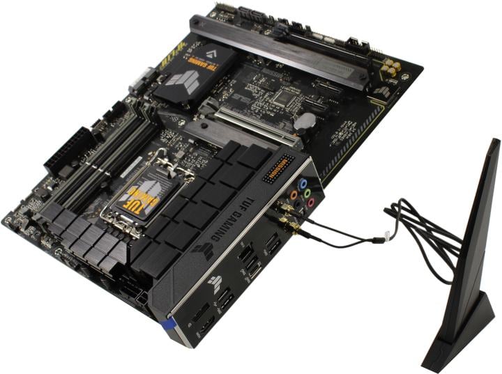 ASUS TUF GAMING B760-PLUS WIFI (RTL) LGA1700 <B760> 2xPCI-E HDMI+DP  2.5GbLAN+WiFi+BT  SATA  ATX 4DDR5