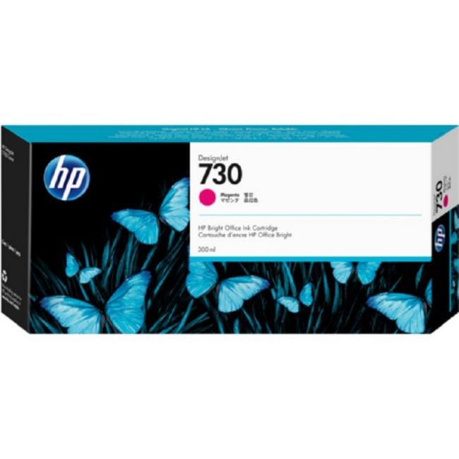 Картридж HP 730 Magenta для DesignJet T1600/T1600dr/T1600PS/T1700/T1700dr/T2600PS/T2600dr 300 ml ( P2V69A )