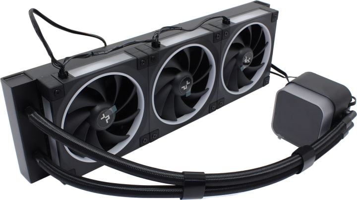 Кулер водяной Deepcool R-LQ360-BKASMC-G-1, 3×120мм, 300W, ARGB