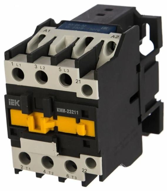Контактор IEK KKM21-032-230-01 КМИ-23211  32А 230В/АС3 1НЗ