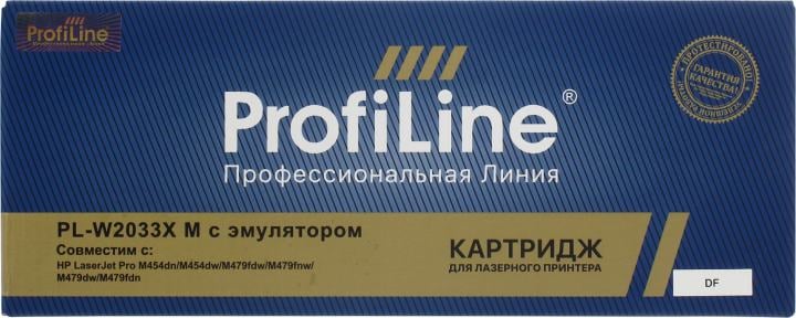 Картридж ProfiLine PL-W2033X-emu Magenta для HP  LJ  M454/455/MFPM479