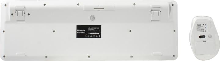 Defender Cerrato Wireless Combo Set <C-978>  (Кл-ра ,USB,FM+Мышь6кн,Roll,Optical,USB, FM)