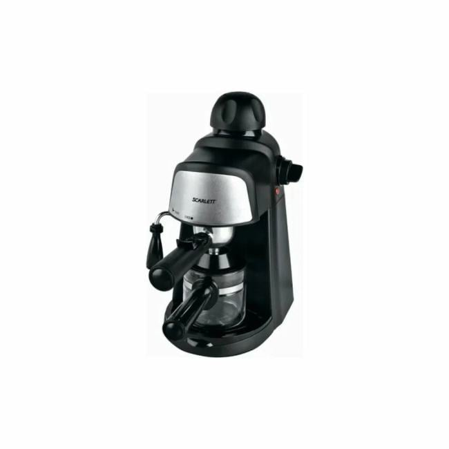 Кофеварка рожковая Scarlett SC-037, 2-4 чашки, 800Вт