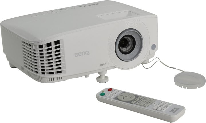 BenQ Projector MH733 (DLP, 4000 люмен, 16000:1, 1920x1080, D-Sub, HDMI, USB, LAN, ПДУ,  2D/3D,  MHL)