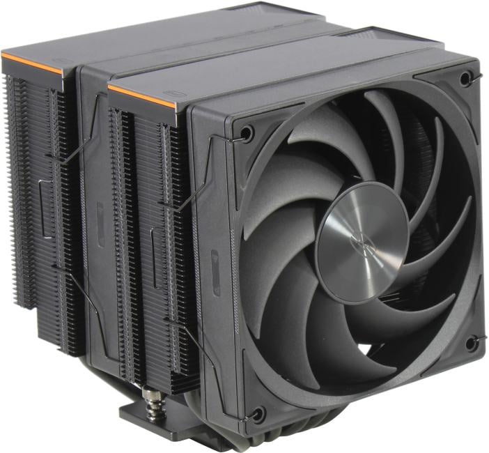 PCCooler RZ620 BK (4пин, 115x/1200/1700/AM4/AM5, 28-32дБ,  500-2200 об/мин, Al+тепл.трубки)