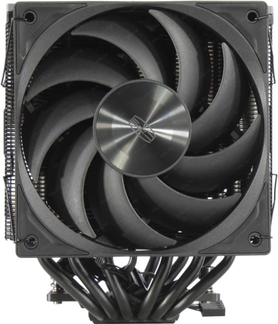 PCCooler RZ620 BK (4пин, 115x/1200/1700/AM4/AM5, 28-32дБ,  500-2200 об/мин, Al+тепл.трубки)