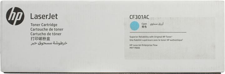 Картридж HP CF301A(C) (№827A) Cyan для HP  Enterprise Flow M880