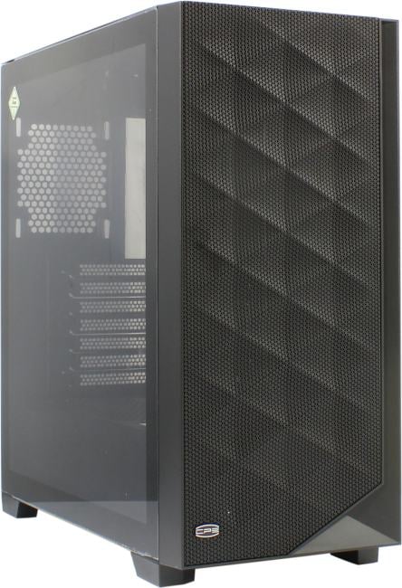 Корпус PCcooler C3D510 BK, Midi Tower, Mesh, без БП