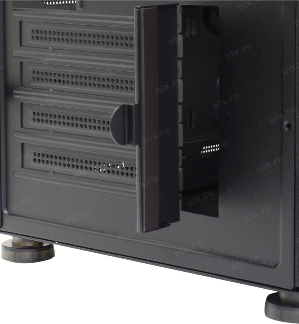 Miditower 1STPLAYER MIKU-Mi6 <Mi6-BK> Black  MicroATX без БП