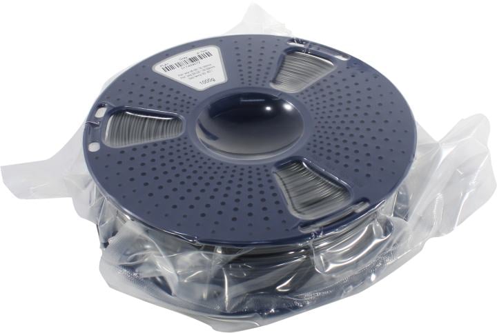 Филамент NV Print NV-3D-PLA-P-GREY, PLA+ Grey, 1.75мм, 1кг