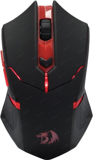 Redragon Wireless Gaming Mouse+коврик <M601WL-BA> (RTL)  USB 6btn+Roll <78227>