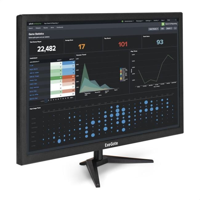 Монитор ExeGate 27" EB2700A черный {VA 1920x1080 75Hz 8ms 16:9 200cd 3000:1 178/178 D-Sub HDMI VESA регулировка накл} [EX297312RUS]