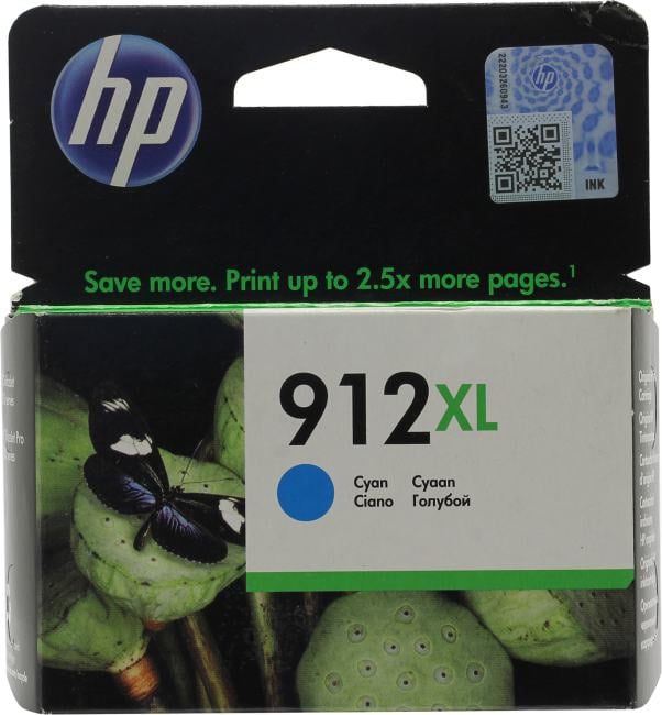 Картридж HP 3YL81AE (№912XL) Cyan для HP  OfficeJet 8010/8020 серии