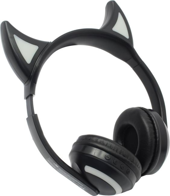 Наушники QUMO Party Cat, Bluetooth 5.0, подсветка