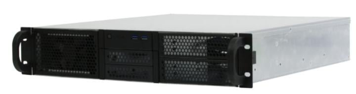 Server Case 2U Procase  <RE204-D2H5-FM-55>  MicroATX  без БП