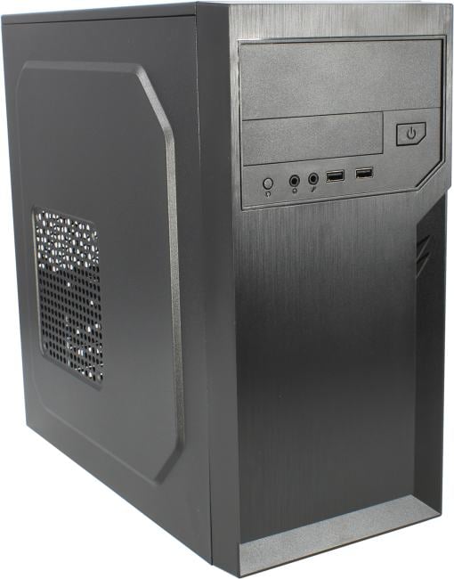 Корпус FoxLine Case Foxline FL-702 |FL-702-FZ450| , mATX, 1x5.25EXT, 1x3.5EXT, 2x3.5INT, 2xUSB2.0, HDA, w/o FAN, |FL-702-FZ450| w/450W ATX PSU, w/1.2m EU pwr cord, (970597)