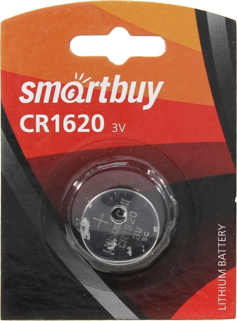 Smartbuy CR1620/1B (12/720) (SBBL-1620-1B) (1 шт. в уп-ке)