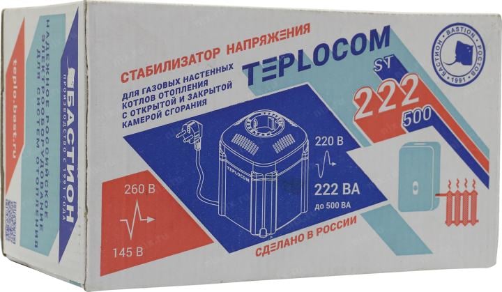 Стабилизатор Бастион  <Teplocom  ST-222/500>