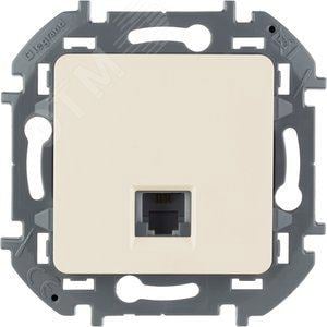 Legrand 673821 Телефонная розетка RJ11 INSPIRIA слоновая  кость  (673821)