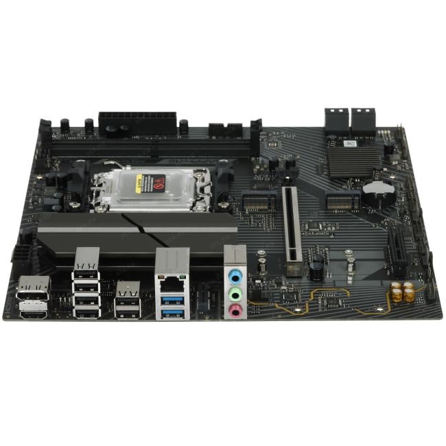 Материнская плата Sapphire B650M-E B650, AM5, 2*DDR5, 1*PCIEx16, 1*PCIEx4, 2*M.2, 4*USB3.2Gen1, 10*USB2.0, 4*SATA3.0, 2.5G, DP, HDMI, M-ATX, RTL (52112-04-40G)