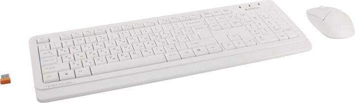 A4Tech Fstyler Wireless FG1012 White (Кл-ра, USB,  FM+Мышь,3кн,  Roll,  USB, FM)