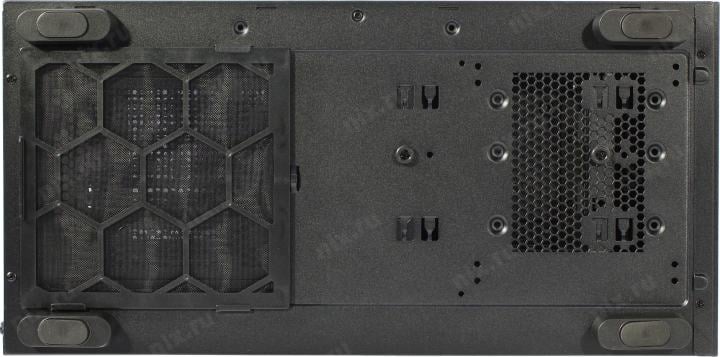 Miditower 1STPLAYER MIKU-Mi5 <Mi5-BK> Black MicroATX  без  БП