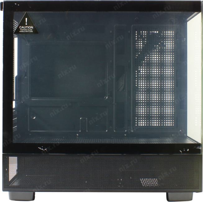 Miditower 1STPLAYER MIKU-Mi5 <Mi5-BK> Black MicroATX  без  БП