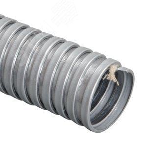 Металлорукав Р3-ЦХ-12 d12мм без протяжки ELASTA (уп.100м) IEK CM10-12-100