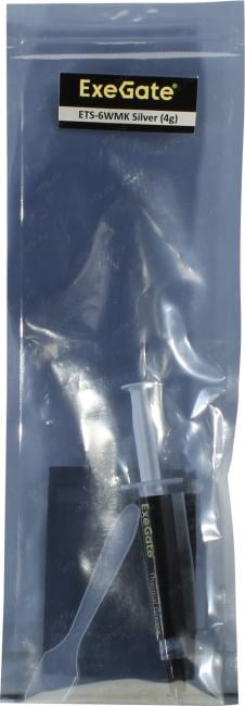 ExeGate ETS-6WMK Silver <EX282347RUS>  Термопаста, 4 г