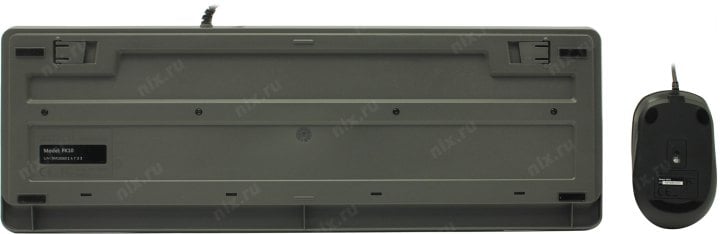 Клавиатура A4Tech Fstyler F1010 Grey (Кл-ра, USB,+Мышь,4кн,  Roll,  USB)