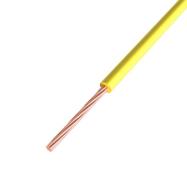 01-6502-1 Провод ПГВА REXANT 1х0.75 мм?, Cu,  желтый,  бухта  200 м