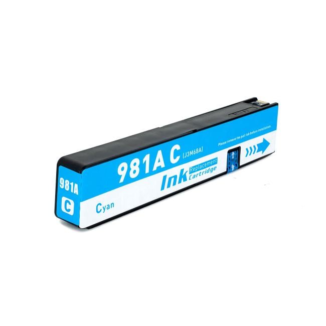 -/ Струйный картридж NV Print 981A (NV-J3M68A) Cyan для HP PageWide 556/586 (100 мл) совместимый