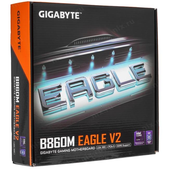 GIGABYTE B860M EAGLE V2 (RTL) LGA1851 <B860> 2xPCI-E HDMI+DP 2.5GbLAN  SATA MicroATX 2DDR5