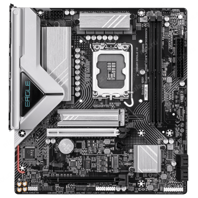 GIGABYTE B860M EAGLE V2 (RTL) LGA1851 <B860> 2xPCI-E HDMI+DP 2.5GbLAN  SATA MicroATX 2DDR5
