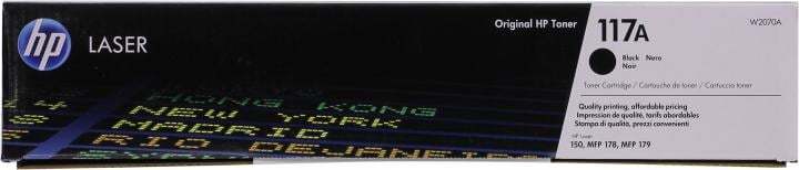 Картридж HP W2070A (№117A) Black для HP  Color  Laser  150/MFP 178/179