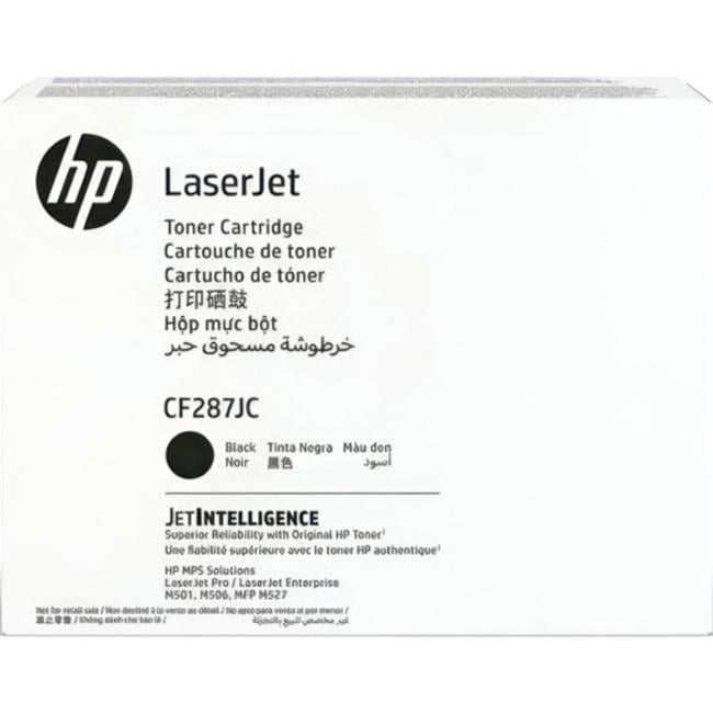 Тонер-картридж HP 87X Black для LJ Enterprise M506dn/M506x/M527/M527dnm LJ Pro M501n/M501dn Managed M506dnm Contract (18000 стр) ( CF287JC )