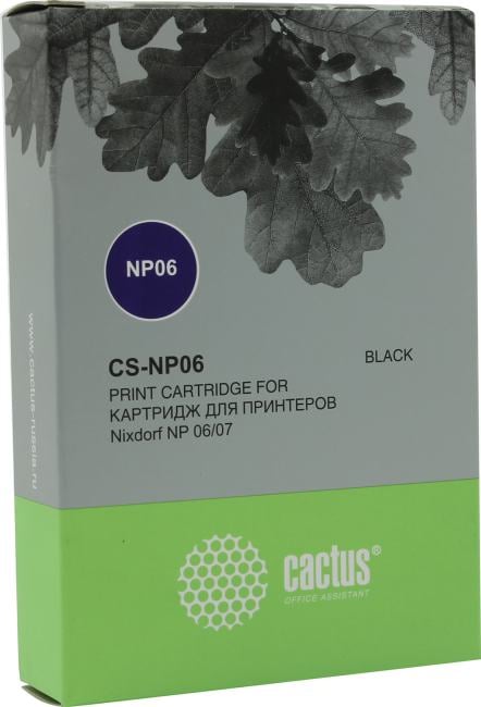 Картридж Cactus CS-NP06 Black для Nixdorf  NP  06/07